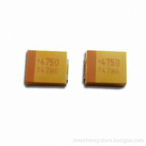 Tantalum Capacitor with Rated Voltage from 4 to 50V